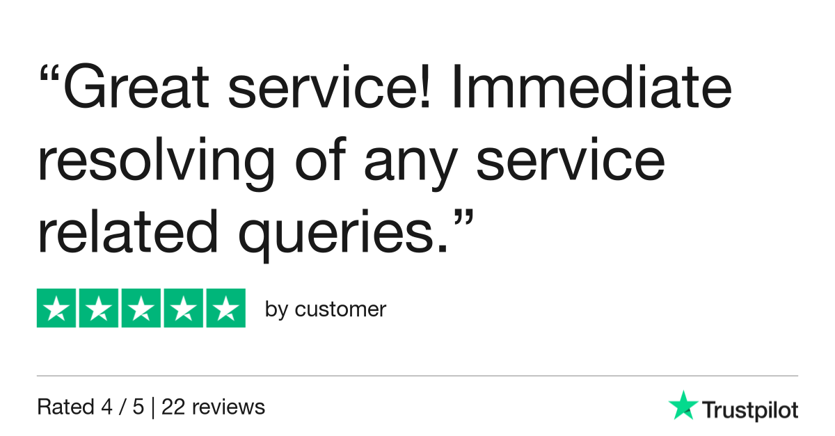 Trustpilot Review - customer (1)